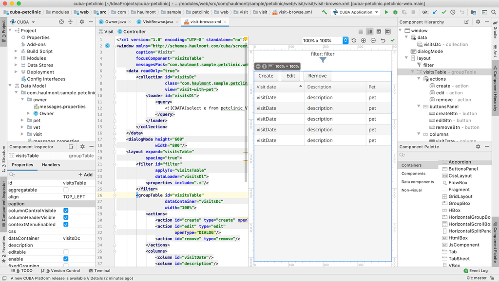 Meet the CUBA Platform: an Open Source Java RAD Framework – Jmix