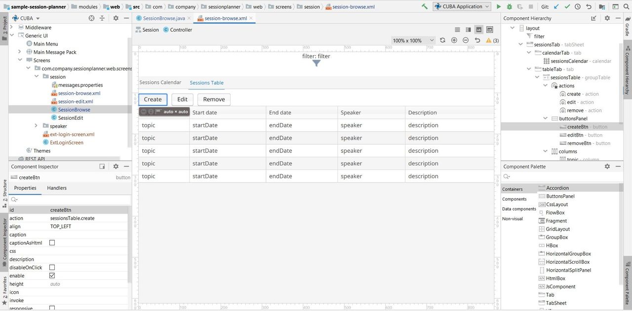 CUBA 7.2 - what's new? – Jmix