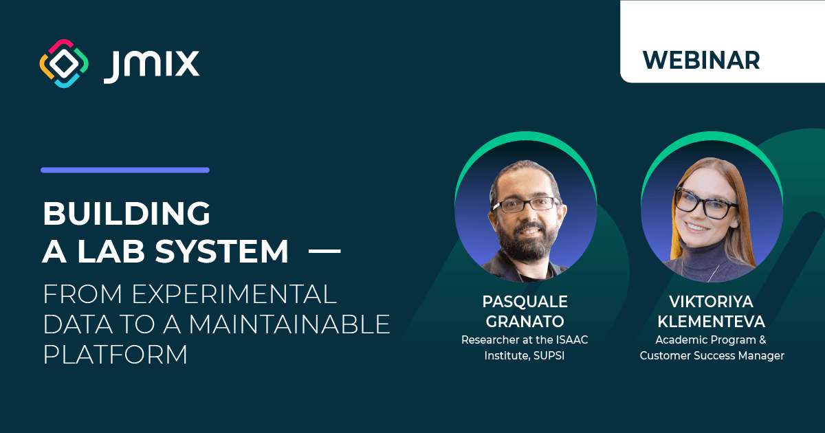 Webinar «Building a Lab System: From Experimental Data to a ...